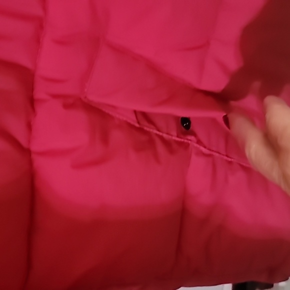 Calvin Klein Vibrant Pink Puffer Jacket - Picture 7 of 14
